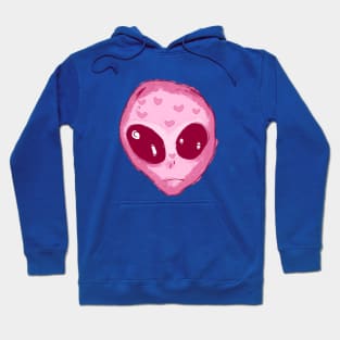 Pink Lovely Alien Hoodie